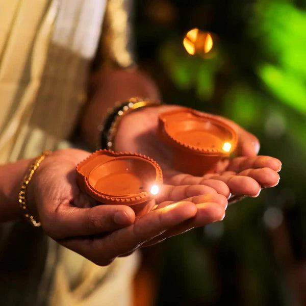 Twinkle your Diwali with our magical Water Sensor LED Diya!